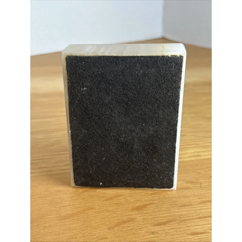Vintage Marble C.A. Harshaw Pen Holder -missing Pcs